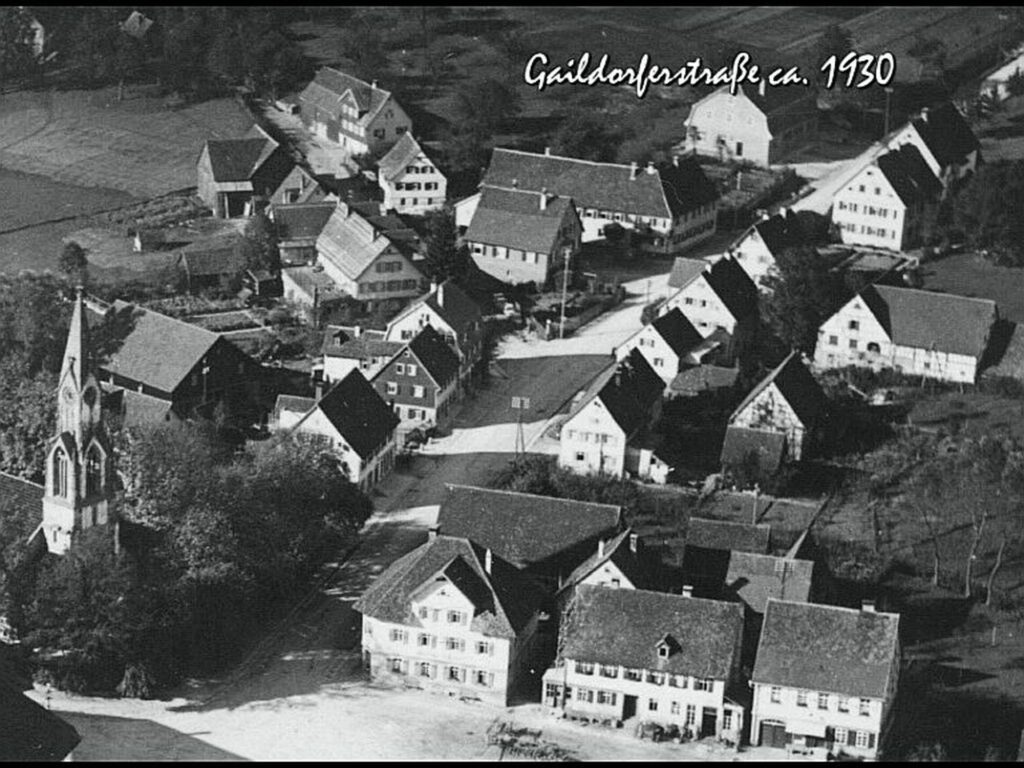 Gschwend_Gaildorfer - Straße_Ansichten__1930